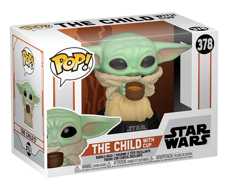 Pop Star Wars Baby Yoda con ciotola